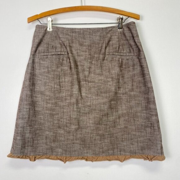 Matilda Jane Brown Ruffle Hem Skirt - Picture 1 of 10